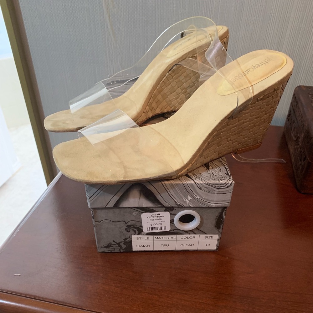Jeffrey Campbell Clear Wedges